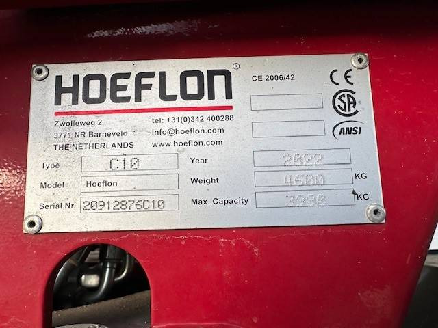 Mini crane Hoeflon C10: picture 18