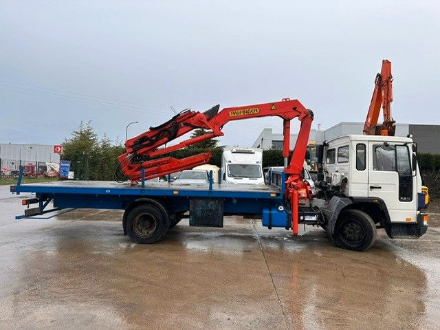 Dropside/ Flatbed truck, Crane truck Volvo FL6. Kran Palfinger PK10500.: picture 8