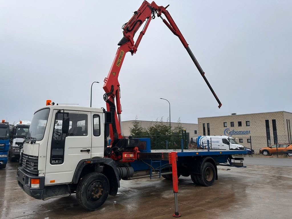 Dropside/ Flatbed truck, Crane truck Volvo FL6. Kran Palfinger PK10500.: picture 14