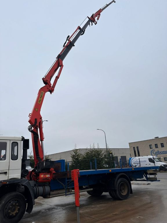 Dropside/ Flatbed truck, Crane truck Volvo FL6. Kran Palfinger PK10500.: picture 12