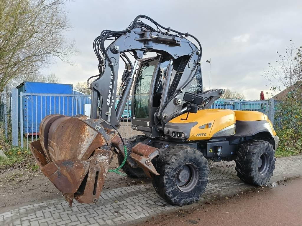 Wheel excavator Mecalac 12 M TX graafmachine excavator bagger 10 ton: picture 12