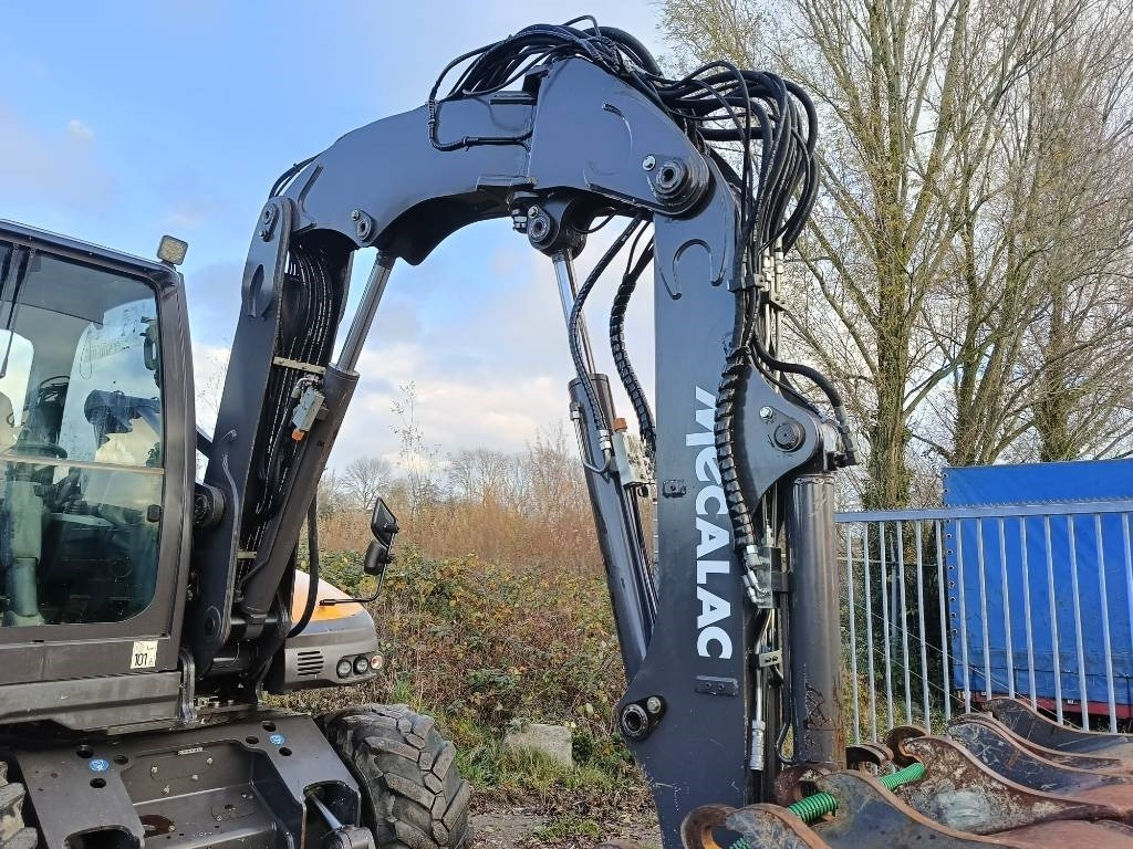 Wheel excavator Mecalac 12 M TX graafmachine excavator bagger 10 ton: picture 23