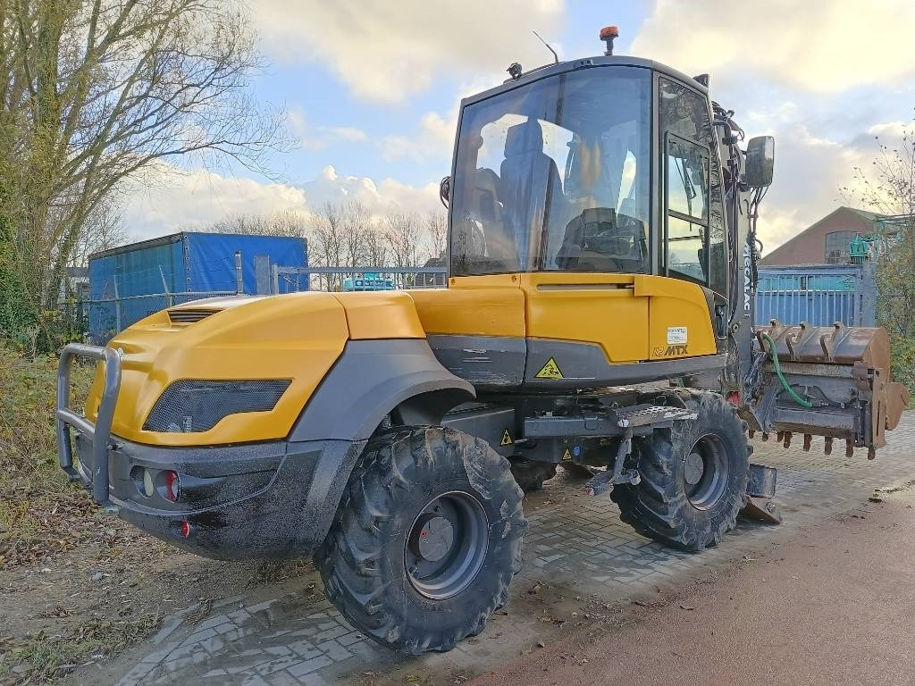 Wheel excavator Mecalac 12 M TX graafmachine excavator bagger 10 ton: picture 7