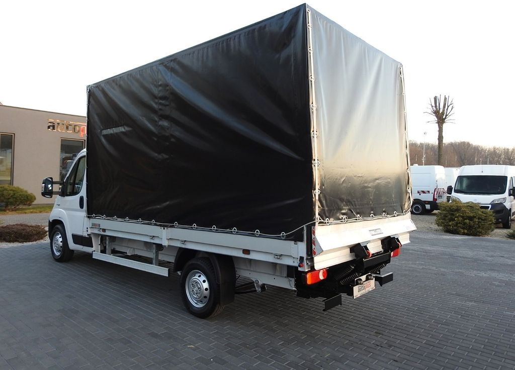 Curtain side van Fiat DUCATO PRITSCHE PLANE AUFZUG 8 PALETTEN: picture 11