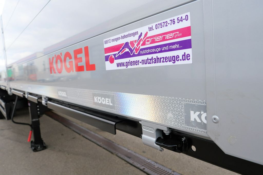 New Dropside/ Flatbed semi-trailer Kögel SN24/ BW 800 mm/144 x rungent. BPW/ LENKACHSE: picture 11