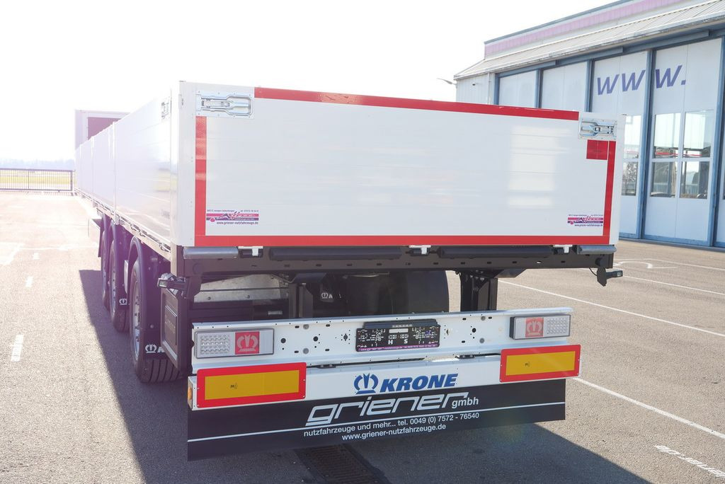 New Dropside/ Flatbed semi-trailer Krone SDP 27/BAUSTOFF/TRIDEC/BPW/RUNGENTASCHEN LIFT: picture 9