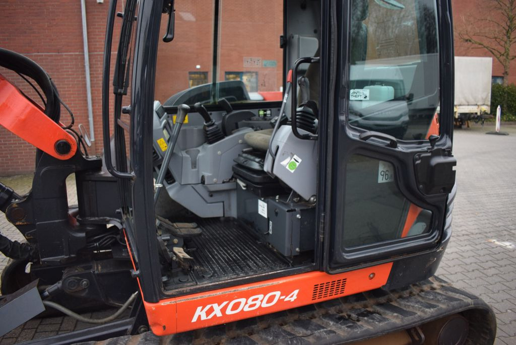 Mini excavator Kubota  KX 080-4 Verstellausleger KlimaSW MS08: picture 25