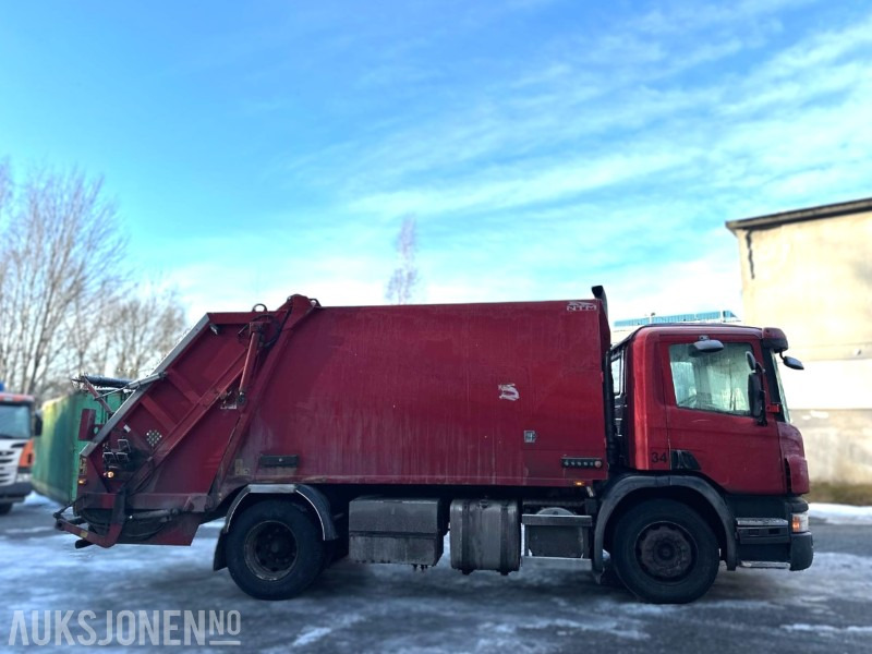 Garbage truck 2009 Scania P230DB4X2MLB renovasjonsbil med NTM KG-2K tokammer påbygg: picture 6