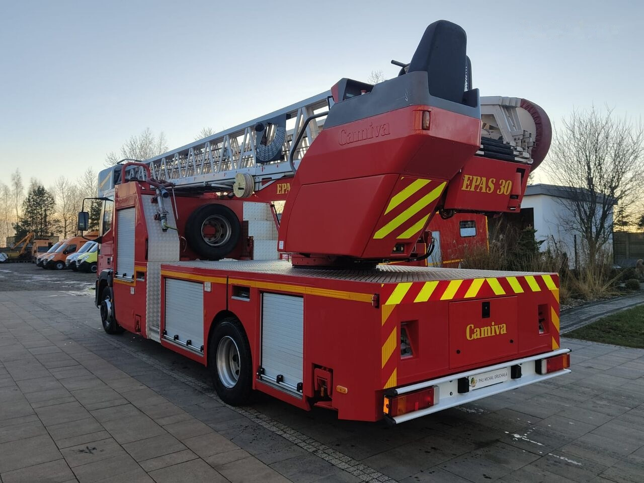 Fire truck IVECO Eurocargo 130E24 Drabina 30m Camiva EPAS 30 Wóz strażacki: picture 13