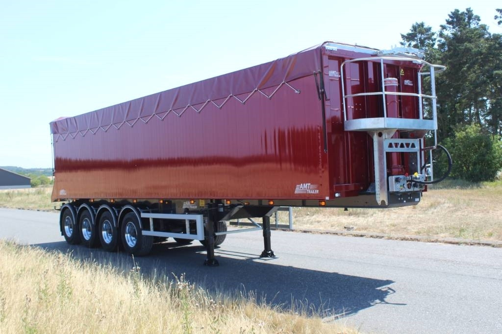 New Tipper semi-trailer AMT TK400 4 akslet 60m3 korntipper: picture 6