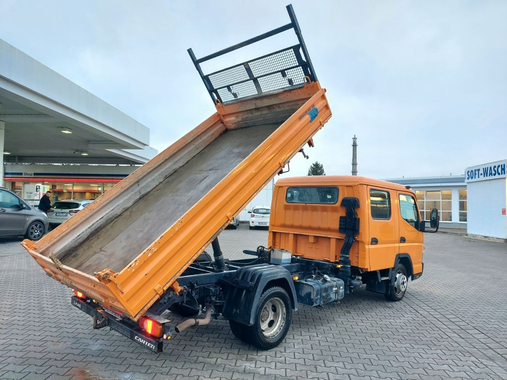 Tipper van, Combi van Mitsubishi CANTER FUSO DOKA 6 Sitze Klima 3 Seiten Kipper: picture 27