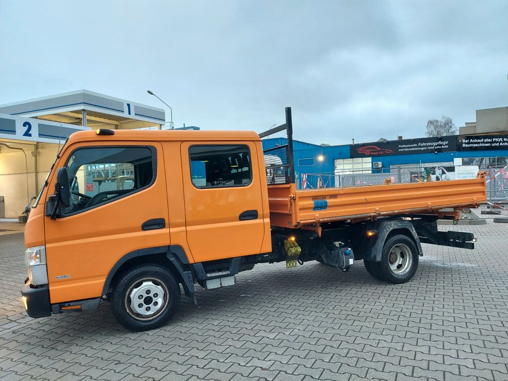 Tipper van, Combi van Mitsubishi CANTER FUSO DOKA 6 Sitze Klima 3 Seiten Kipper: picture 13