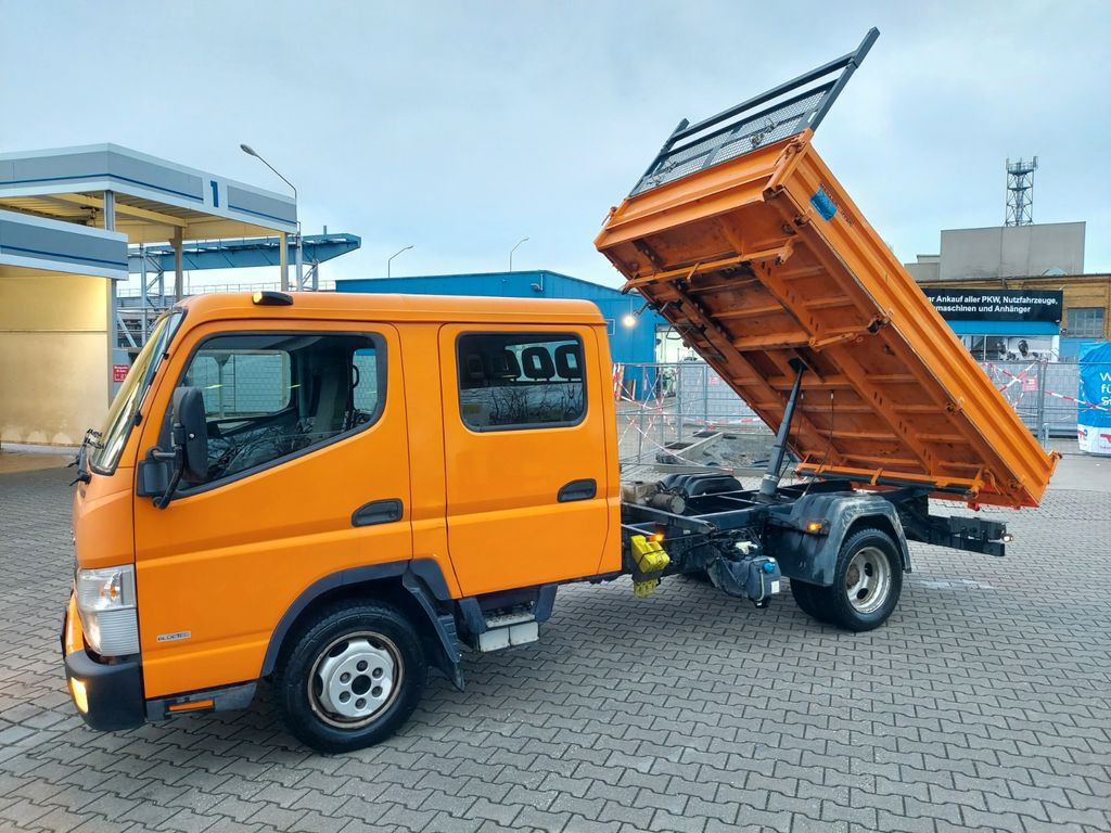 Tipper van, Combi van Mitsubishi CANTER FUSO DOKA 6 Sitze Klima 3 Seiten Kipper: picture 26