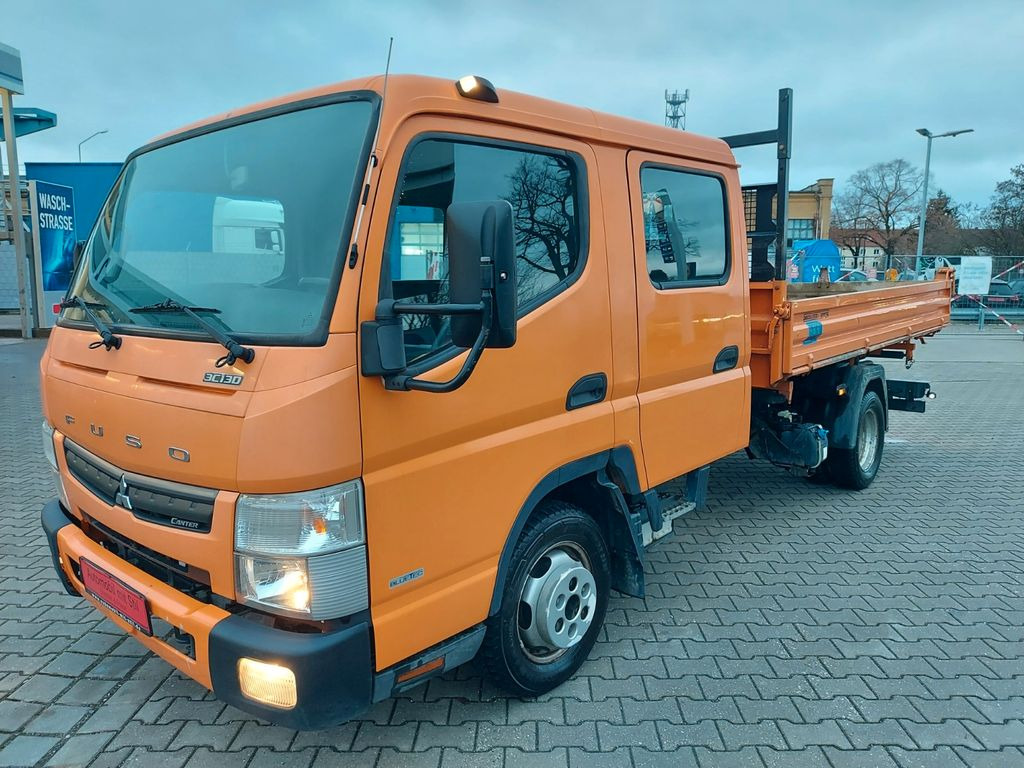 Tipper van, Combi van Mitsubishi CANTER FUSO DOKA 6 Sitze Klima 3 Seiten Kipper: picture 8