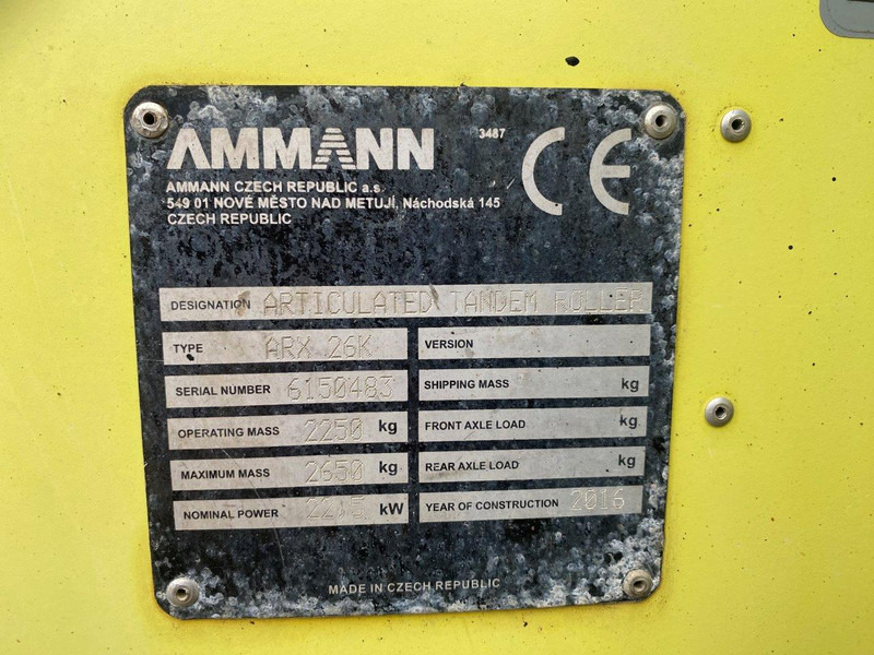 Roller Ammann ARX26K: picture 17