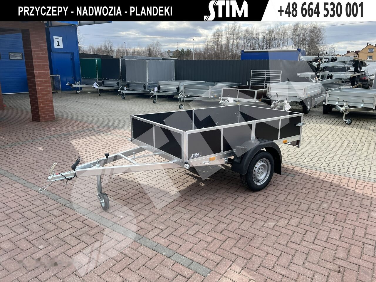 New Car trailer Stim S11-075/2313 Zawieszenie Resor: picture 8