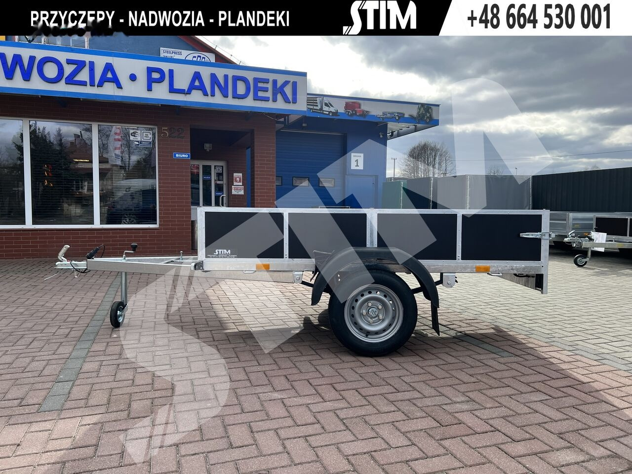 New Car trailer Stim S11-075/2313 Zawieszenie Resor: picture 7