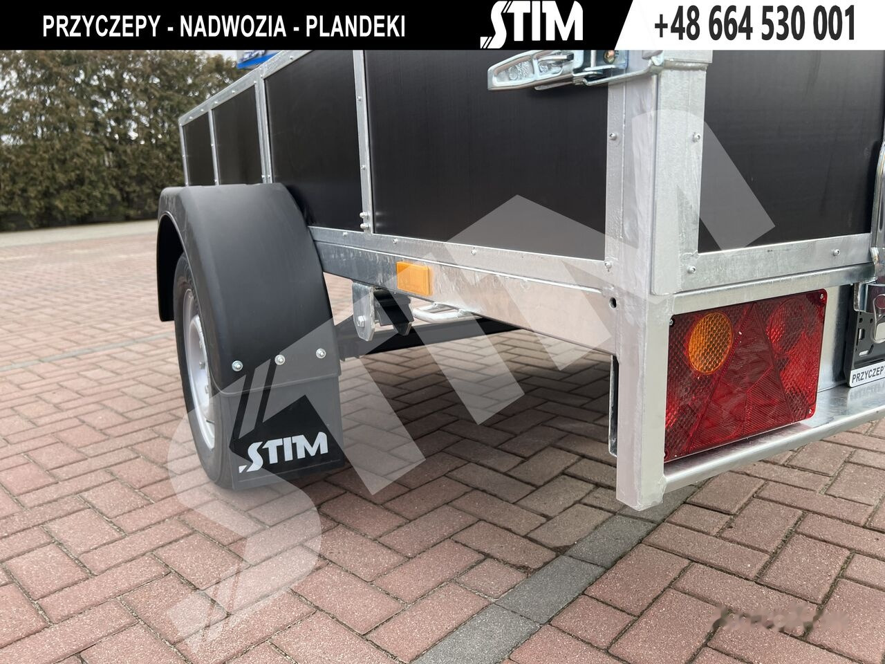 New Car trailer Stim S11-075/2313 Zawieszenie Resor: picture 13