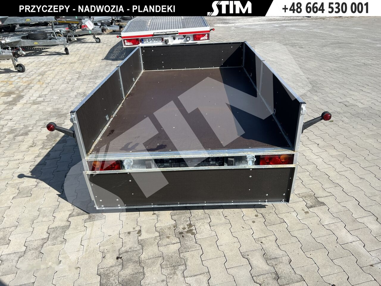 New Car trailer Stim S11-075/2615R + przednia burta otwierana: picture 9