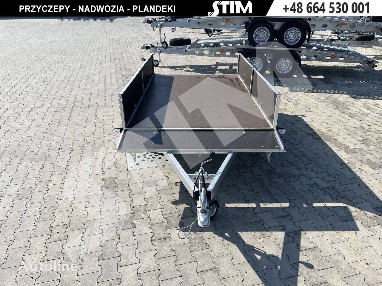 New Car trailer Stim S11-075/2615R + przednia burta otwierana: picture 8