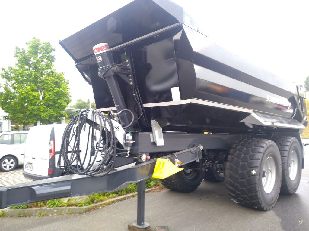 New Tipper trailer SCHWARZMÜLLER TP22 ERDMULDE 13,5m3 NOKIAN CT NEU: picture 25