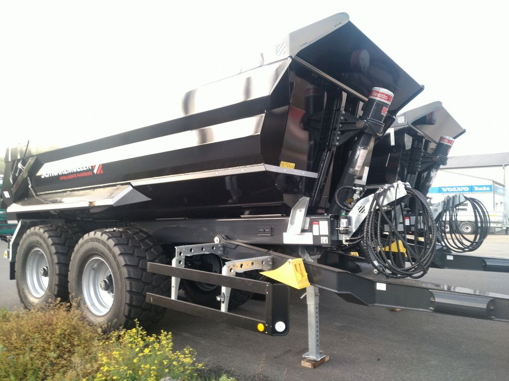 New Tipper trailer SCHWARZMÜLLER TP22 ERDMULDE 13,5m3 NOKIAN CT NEU: picture 10