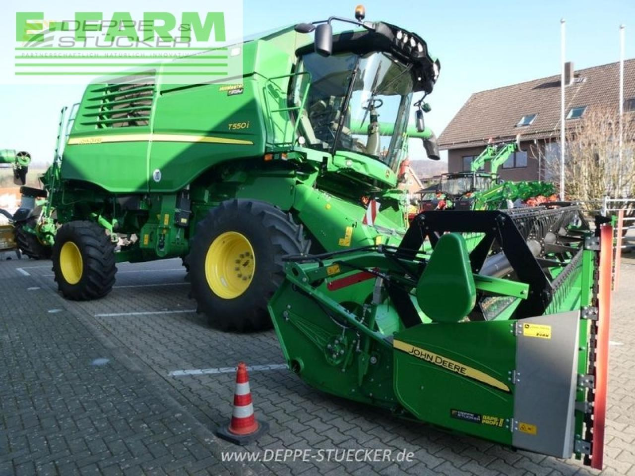 Combine harvester John Deere t550 hm: picture 19