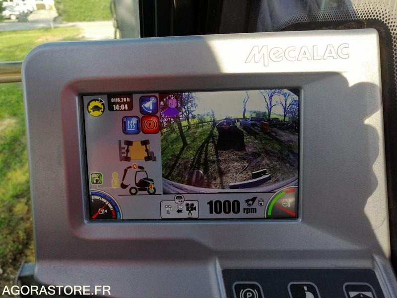 Crawler excavator PELLE MECALAC  8 MCR - 2015 - 7 783 HEURES: picture 6