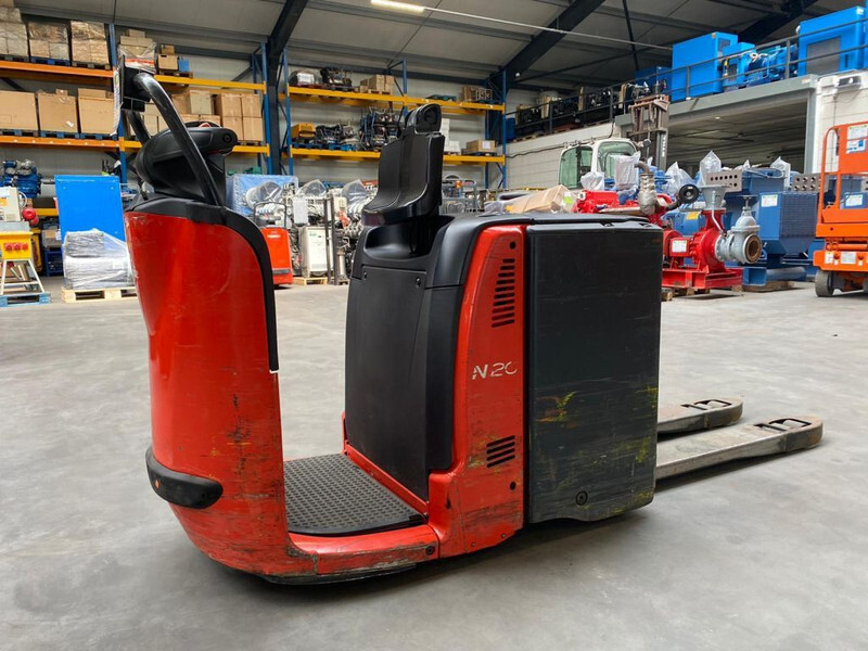 Pallet truck Linde N20 2 ton Elektrische Orderpicker Meerijder Palletwagen: picture 11