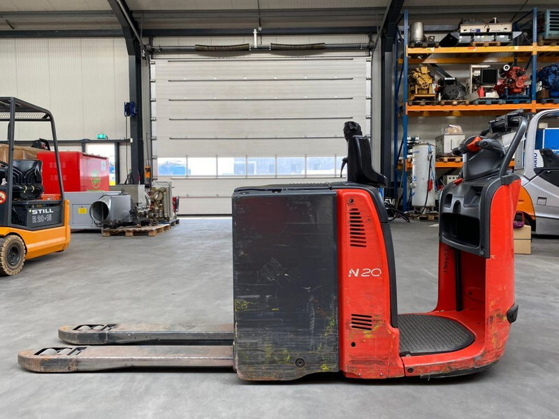 Pallet truck Linde N20 2 ton Elektrische Orderpicker Meerijder Palletwagen: picture 9