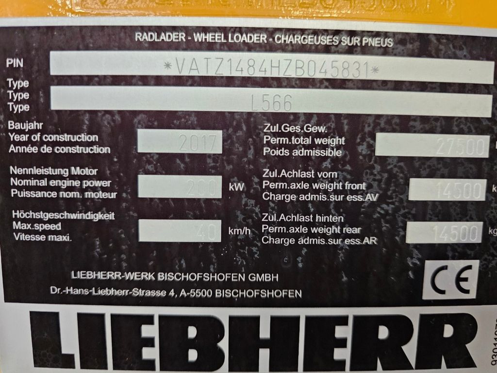 Wheel loader Liebherr L566 xPOWER: picture 20