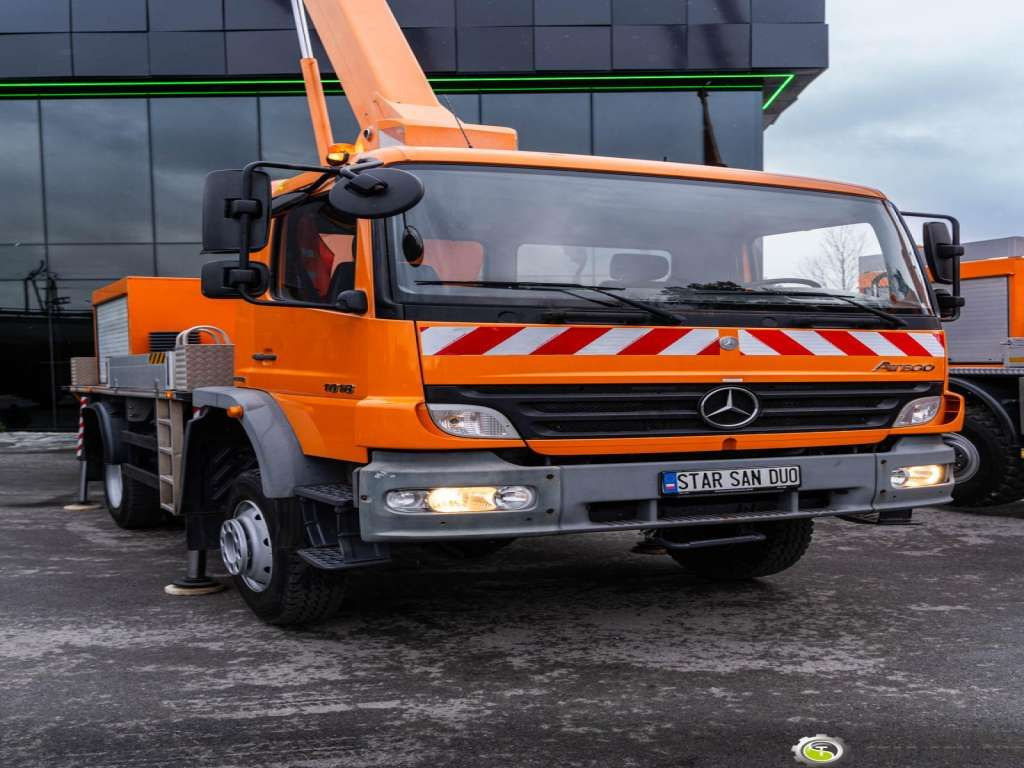 New Truck mounted aerial platform Mercedes-Benz  ATEGO 1018 WUMAG WT17 Platform Lift 17m: picture 12