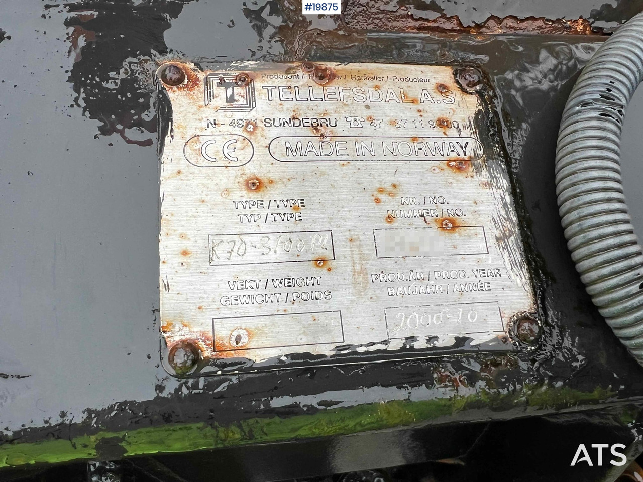 Construction machinery Tellefsdal K70: picture 22 Construction machinery Tellefsdal K70: picture 22