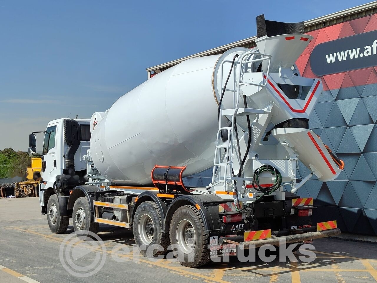 Concrete mixer truck Ford 2011 CARGO 3936M E5 AC 8X4 12m³ CONCRETE MIXER: picture 6