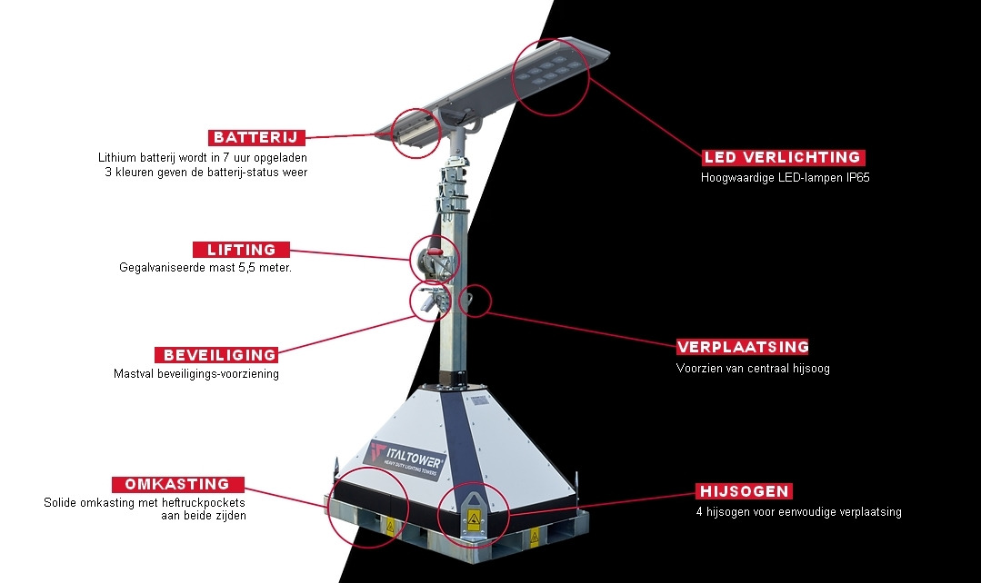 New Lighting tower Italtower Street Solar: picture 7